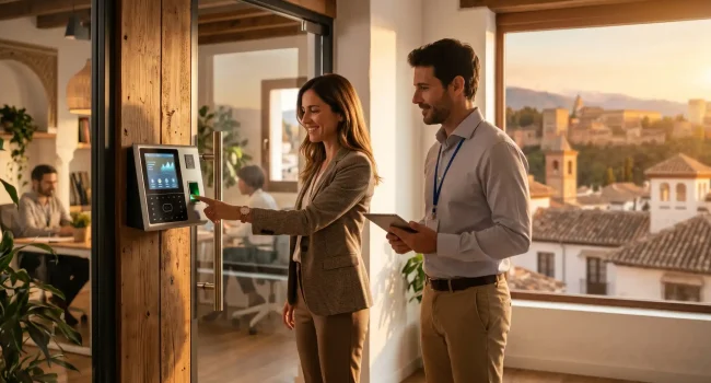 control horario comerciales