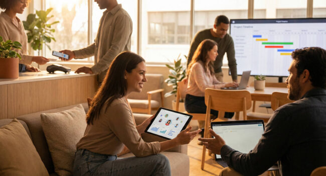 App de gestión empresarial