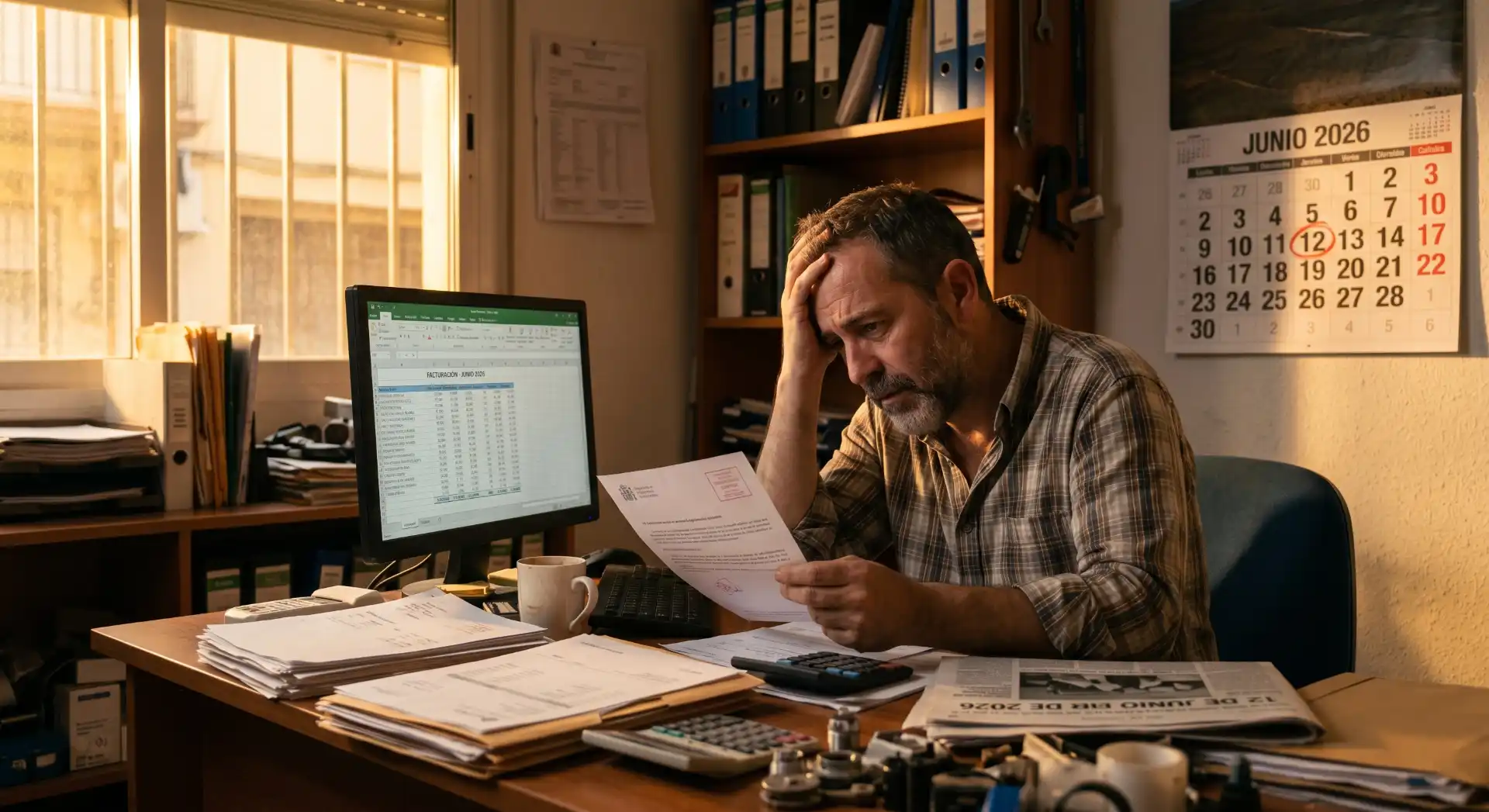 Multas por facturar en Excel en 2026: Sanciones reales